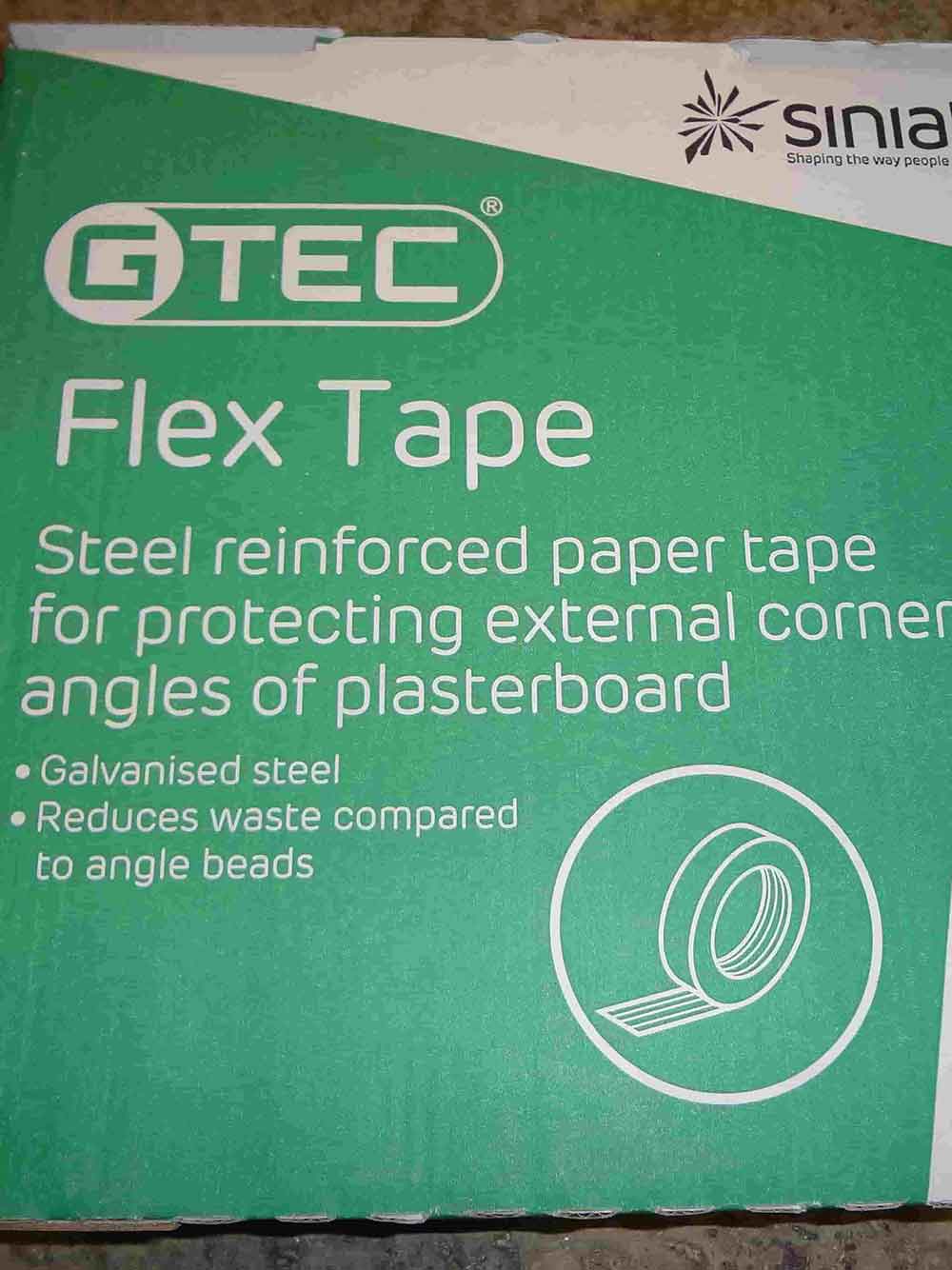 Plastering materials corner tape