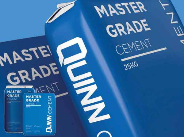 Quinn Master Grade Cement for sale from Cowal Building Supplies