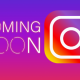 Coming Soon Instagram logo