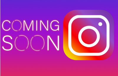 Coming Soon Instagram logo