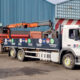 New delivery vehicle for John Camerons, Glasgow, with Cowal Building livery