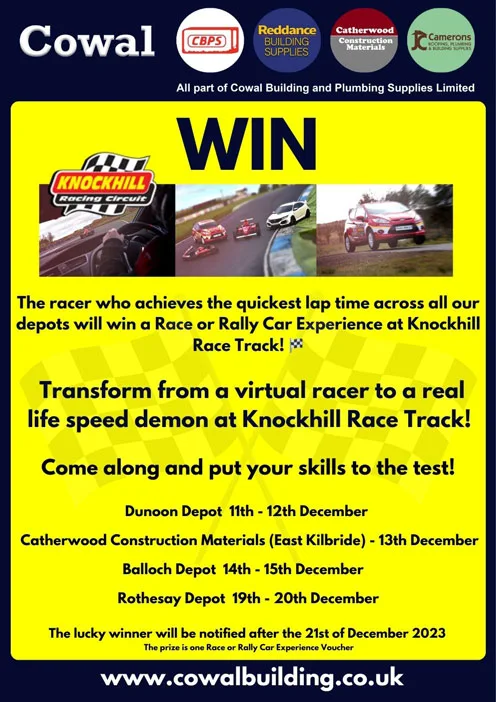 cowal building Racing Simulator Challenge