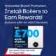 cowal building worcester bosch summer boiler installation promo